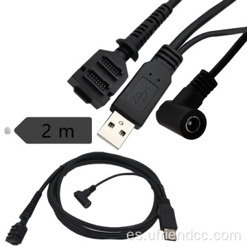 Cable USB alimentado por ODM/OEM 2m